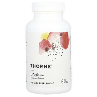 Thorne, L-Arginin, 120 Kapsül (Kapsül başına 500 mg)
