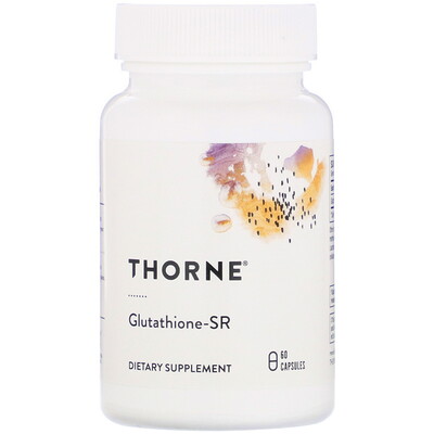 Thorne Research Glutathione-SR, 60 капсул