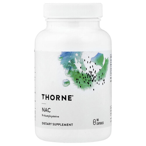 Thorne NAC 90カプセル (1カプセルあたり500mg)