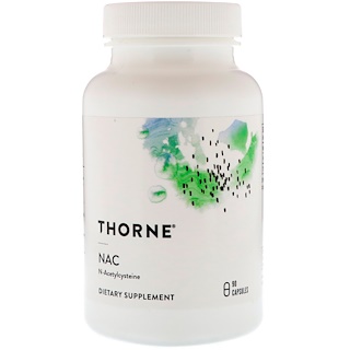 Thorne Research, NAC, 90 gélules