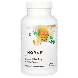 Thorne, Super EPA Pro, 120 cápsulas de gel