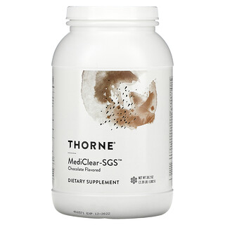 Thorne Research, MediClear-SGS, Chocolate, 2.39 lb (1,082 g)