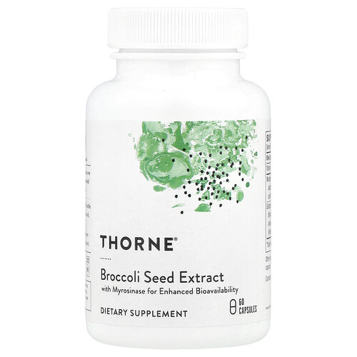Thorne Broccoli Seed Extract, 60 Capsules