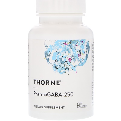 Thorne Research PharmaGABA-250, 60 капсул