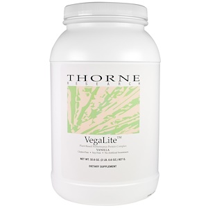 Отзывы о Торн Ресерч, VegaLite, Vegan Protein, Vanilla, 32.6 oz (927 g)