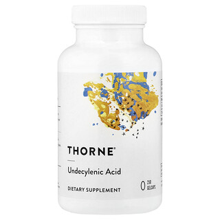 Thorne, Acide undécylénique, 250 gélules (50 mg pièce)