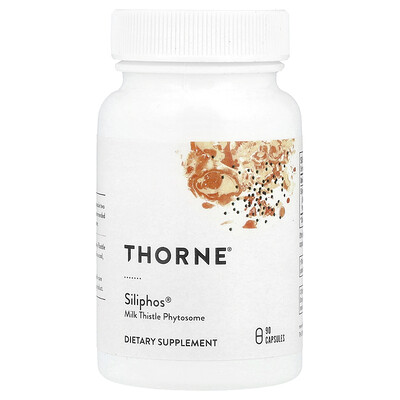 Thorne  Siliphos®  Milk Thistle Phytosome  180 mg  90 Capsules