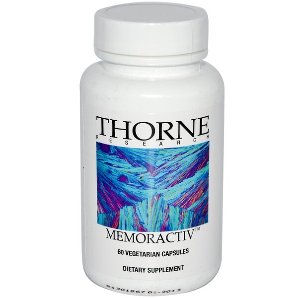 Thorne Research, Memoractiv, 60 Vegetarian Capsules - iHerb