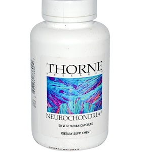 Thorne Research, Нейрохондрия, 90 капсул на растительной основе инструкция, применение, состав, противопоказания
