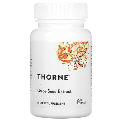 

Thorne, Grape Seed Extract, 60 Capsules