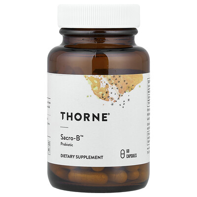 Product Image for Thorne, Sacro-B , Probiotic, 60 Capsules (250 mg per Capsule)