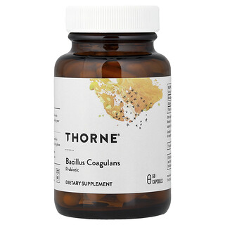 Thorne, Bacillus coagulans, 60 cápsulas (133 mg por cápsula)