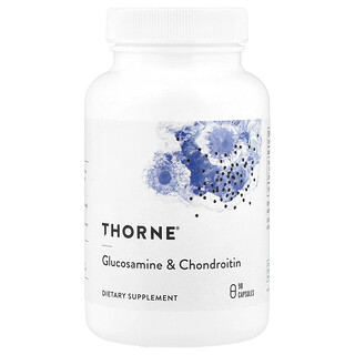Thorne, Glucosamina y condroitina, 90 cápsulas