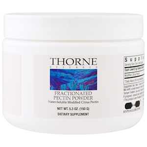 Купить Thorne Research, Фракционированный порошкообразный пектин, 5,3 унц. (150 г)  на IHerb