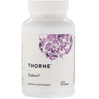 Thorne Research, Diabenil 膳食補充劑，90 粒膠囊