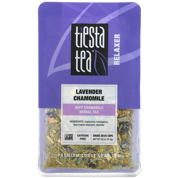 Tiesta Tea Company, Premium Loose Leaf Tea, Lavneder Chamomile, Caffeine Free, 0.9 oz (25.5 g)