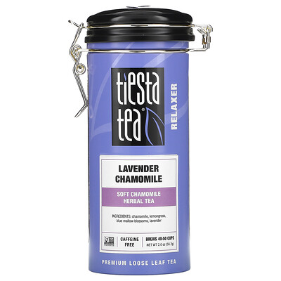 Tiesta Tea Company Lavender Chamomile, Premium Loose Leaf Tea, Caffeine Free, 2.0 oz (56.7 g)