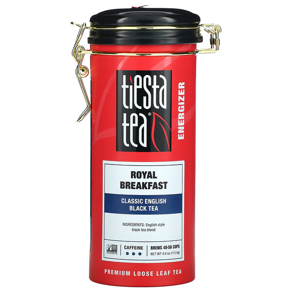 Рассыпной чай премиального качества, королевский завтрак, 113,4 г (4,0 унции)