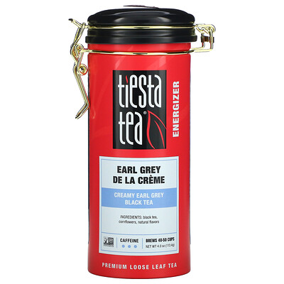 Tiesta Tea Company Рассыпной чай премиального качества, Early Grey De La Creme, 113,4 г (4,0 унции)