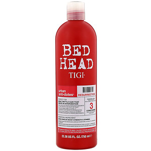 Отзывы о TIGI, Bed Head, Urban Anti+dotes, Resurrection, Damage Level 3 Conditioner, 25.36 fl oz (750 ml)