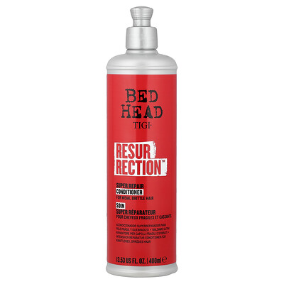 Product Image for TIGI, Bed Head, Resurrection , Super Repair Conditioner, For Weak, Brittle Hair, 13.53 fl oz (400 ml)