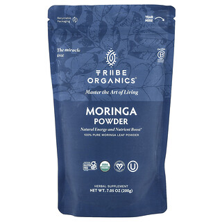 Tribe Organics, Moringa Powder, 200 g (7.05 oz)