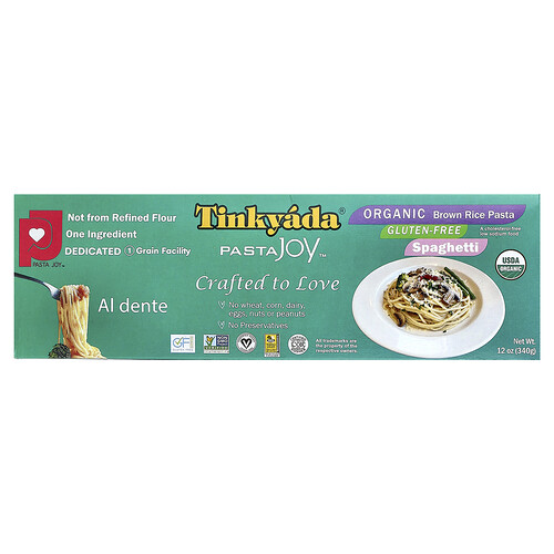 Tinkyada Organic Brown Rice Pasta Spaghetti Style | 12 oz Package