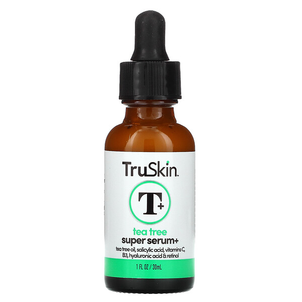 TruSkin‏, Tea Tree Super Serum+, 1 fl oz (30 ml)