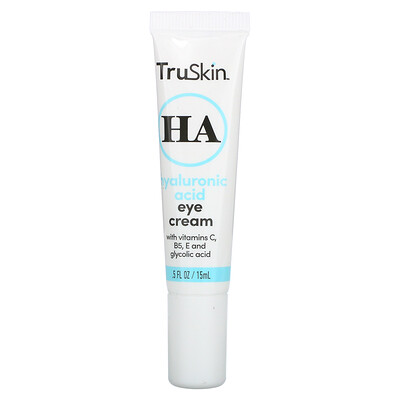 Купить TruSkin Hyaluronic Acid Eye Cream, 0.5 fl oz (15 ml)