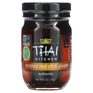 Thai Kitchen, Pasta de chile rojo tostado, suave, 113 g (4 oz)