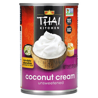 Thai Kitchen, Crema de nuca de cocos, neindulcita, 13,66 fl oz (403 ml)