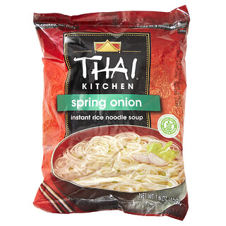 Thai Kitchen, インスタント ライス ヌードル スープ、スプリング オニオン、45g（1.6オンス）