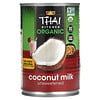 Thai Kitchen, 유기농 코코넛 밀크, 무가당, 403ml(13.66fl oz)