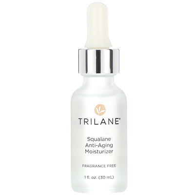 Trilane Squalane Anti-Aging Moisturizer, Fragrance Free, 1 fl oz (30 ml)