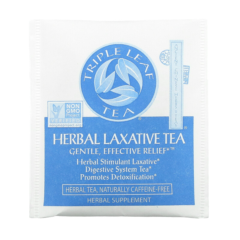 Triple Leaf Tea, Herbal Laxative, 20 Tea Bags, 1.27 oz (36 g) iHerb