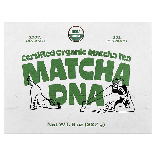 Matcha Dna Certified Organic Matcha Tea, 8 oz (227 g)