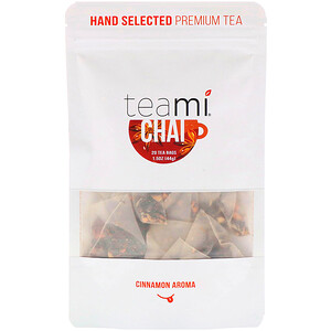 Отзывы о Teami, Chai Tea Blend, 20 Tea Bags, 1.5 oz (44 g)