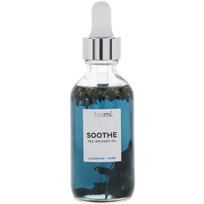 

Teami Soothe, Tea Infused Facial Oil, Lavender Sage, 2 oz