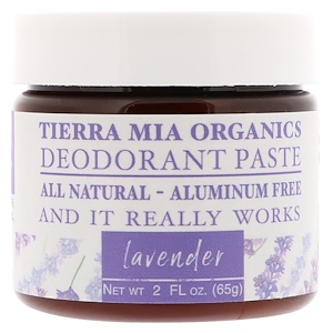 Отзывы о Тиерра Миа Орагникс, Deodorant Paste, Lavender, 2 fl oz (65 g)