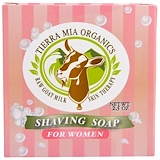 Tierra Mia Organics, Средства для ухода за кожей на основе сырого козьего молока, мыло для бритья для женщин, 2,5 унции отзывы