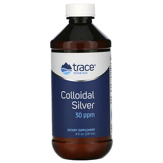 Trace Minerals Research, Colloidal Silver, 30 ppm, 8 fl oz (237 ml)