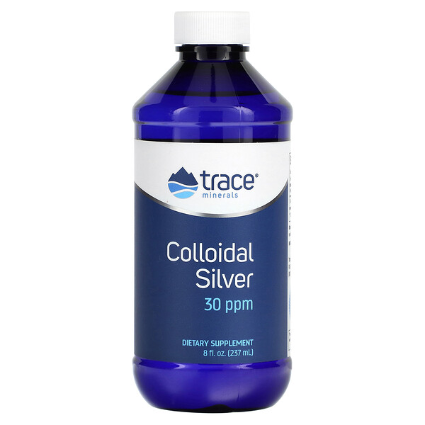 Trace Minerals ®, Colloidal Silver, 30 ppm, 8 fl oz (237 ml)