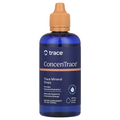 Trace  ConcenTrace®  Trace Mineral Drops  4 fl oz (118 ml)