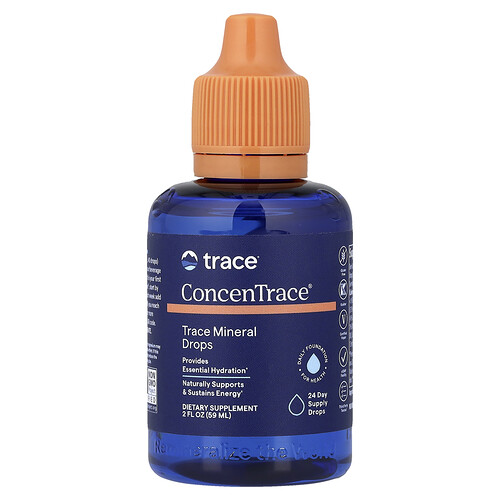 Trace, ConcenTrace®, Trace Mineral Drops, 2 fl oz (59 ml)