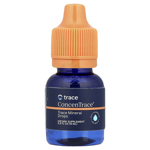 Trace, ConcenTrace®, Trace Mineral Drops, 0.5 fl oz (15 ml)