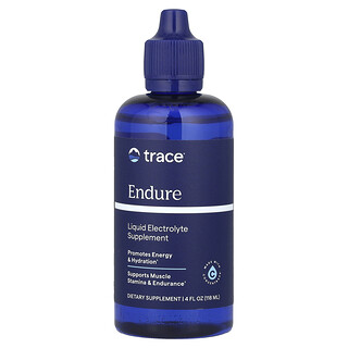 Trace, Endure, flytende elektrolytttilskudd, 118 ml