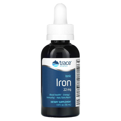 

Trace Minerals ® Ionic Iron 22 mg 1.9 fl oz (56 ml)