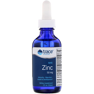 Отзывы о Трасе Минералс Ресерч, Ionic Zinc, 50 mg, 2 fl oz (59 ml)