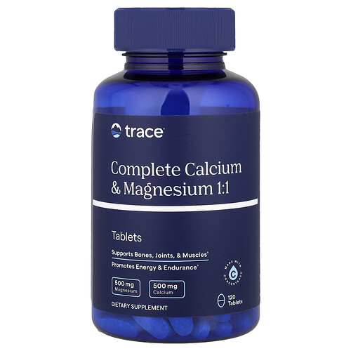 Complete Cal/Mag 1:1 120 tabs by Trace Minerals Research