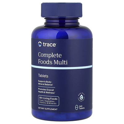 Trace  Complete Foods Multi  240 Tablets